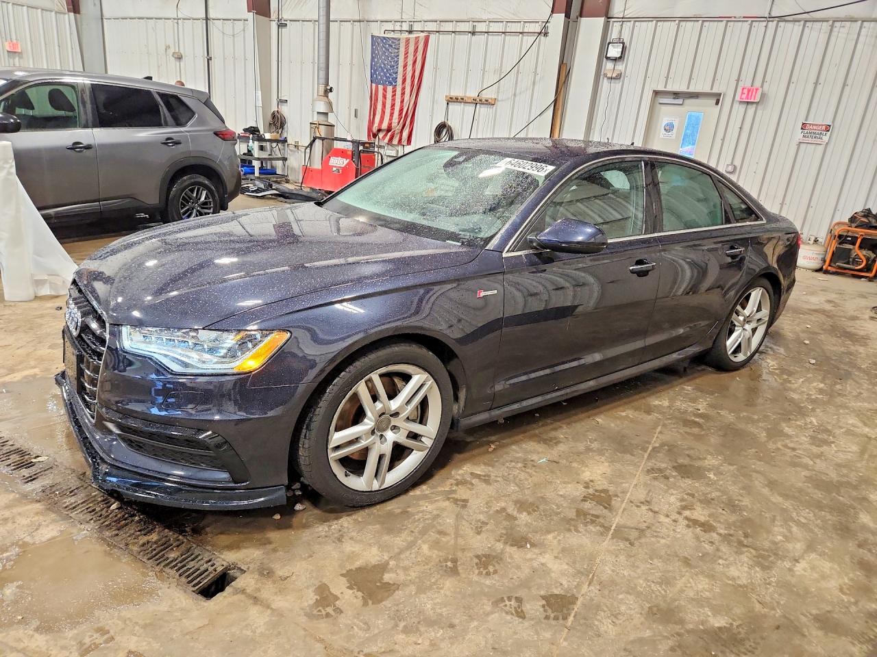 2015 Audi A6 Prestige Blue vin: WAUHGAFC7FN019675
