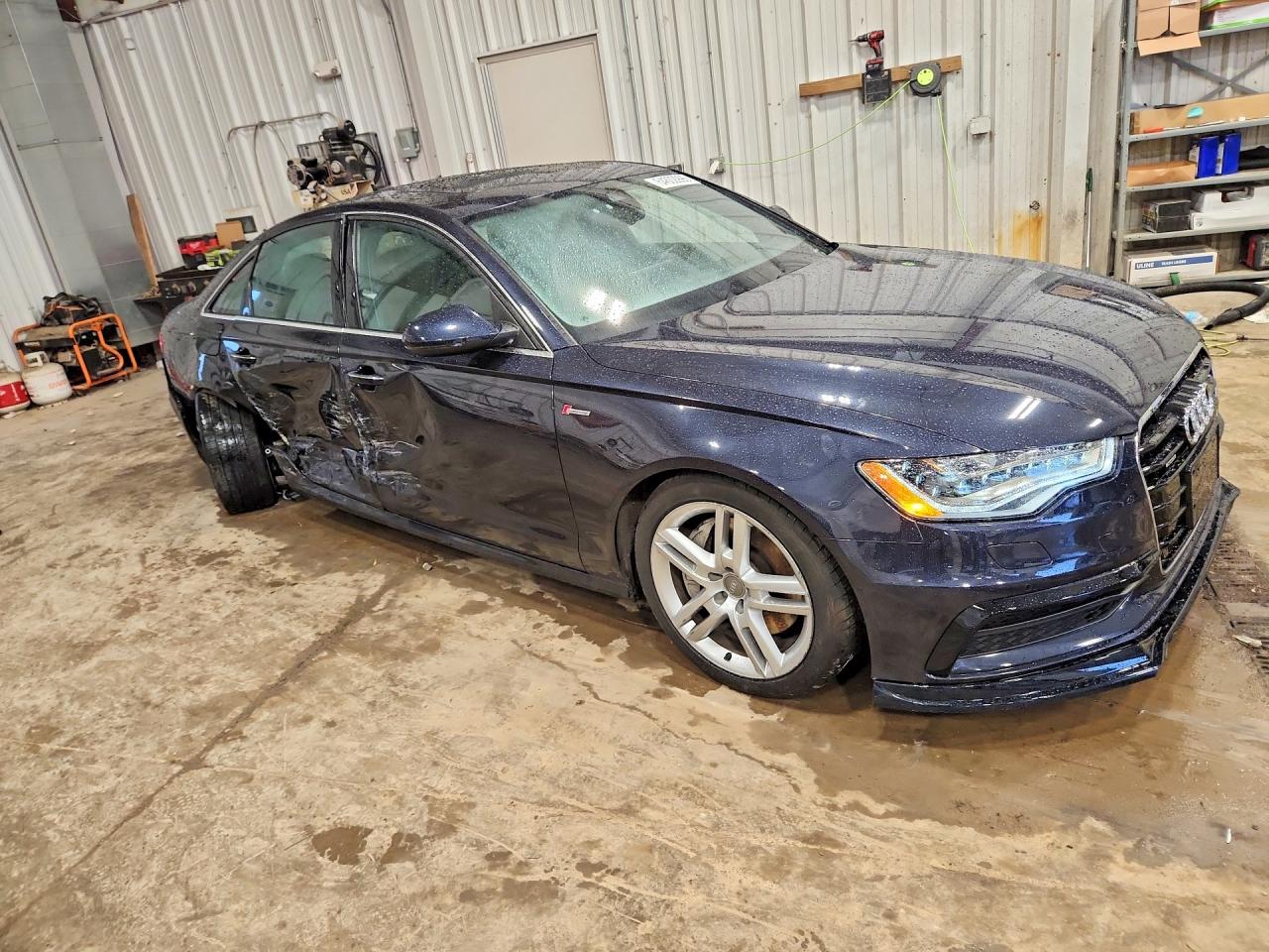 2015 Audi A6 Prestige Blue vin: WAUHGAFC7FN019675