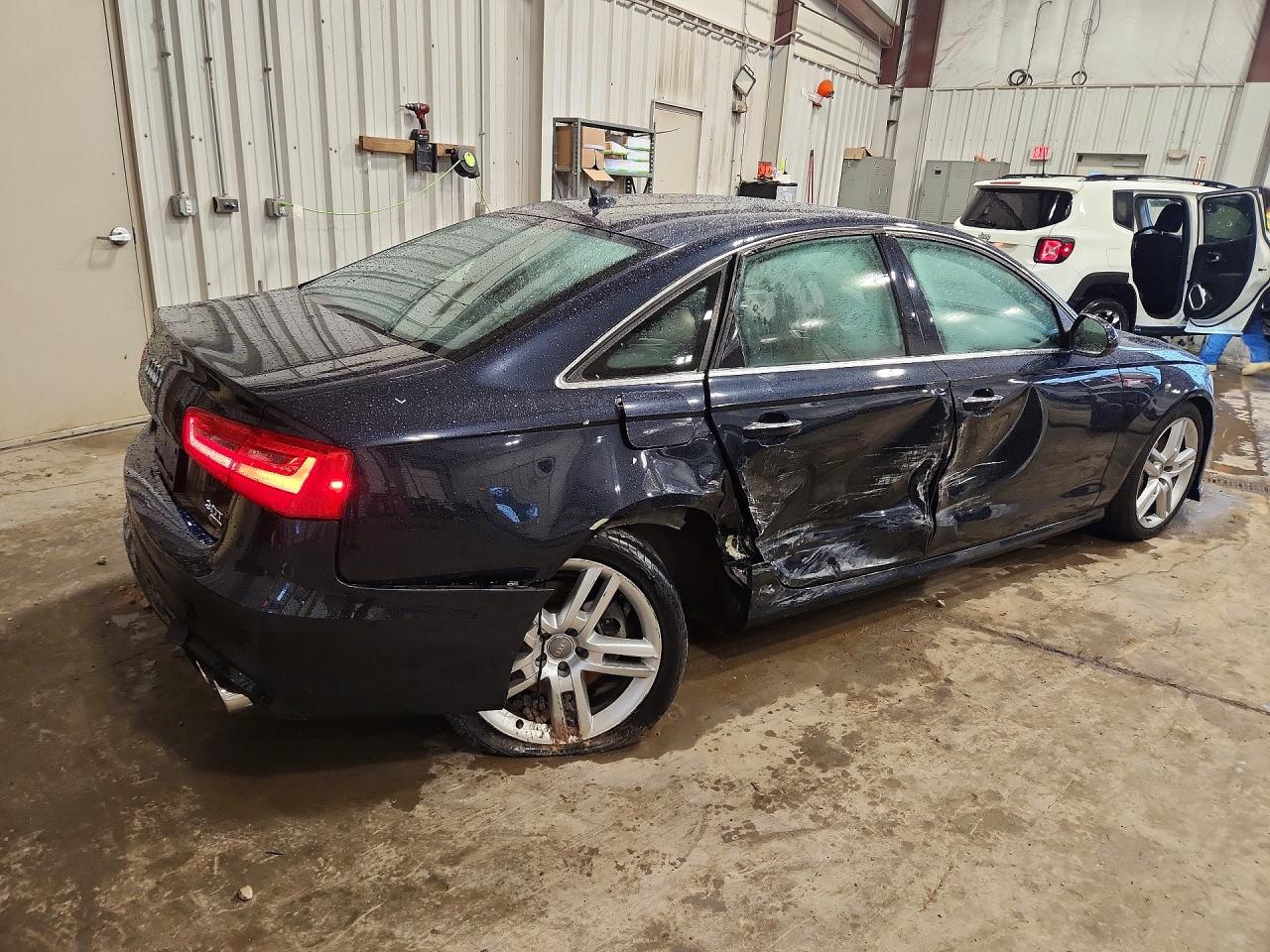 2015 Audi A6 Prestige Blue vin: WAUHGAFC7FN019675