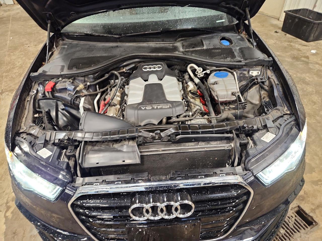 2015 Audi A6 Prestige Blue vin: WAUHGAFC7FN019675
