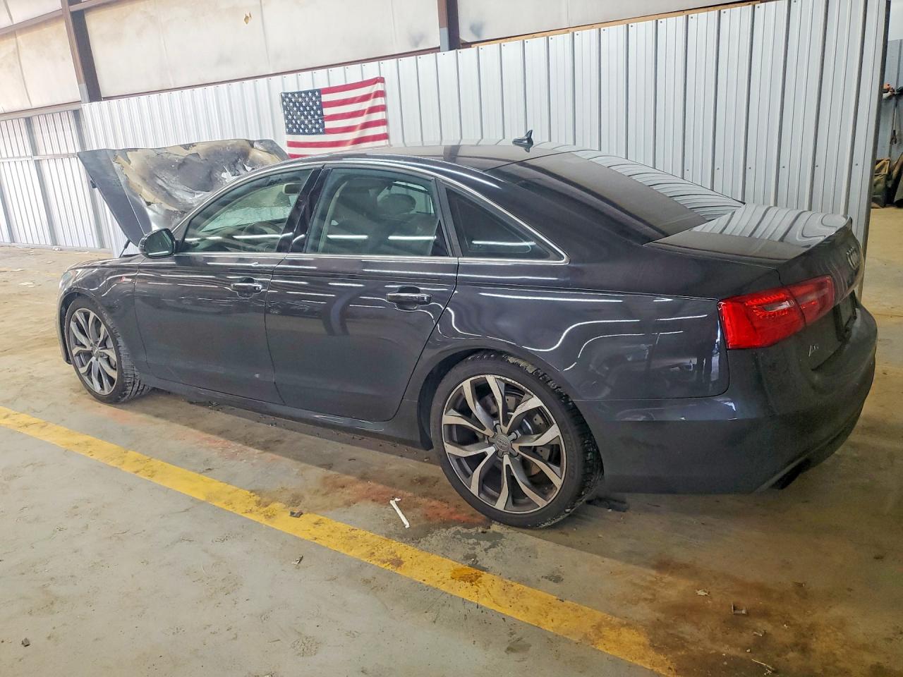 2015 Audi A6 Prestige Charcoal vin: WAUHGAFC7FN027047