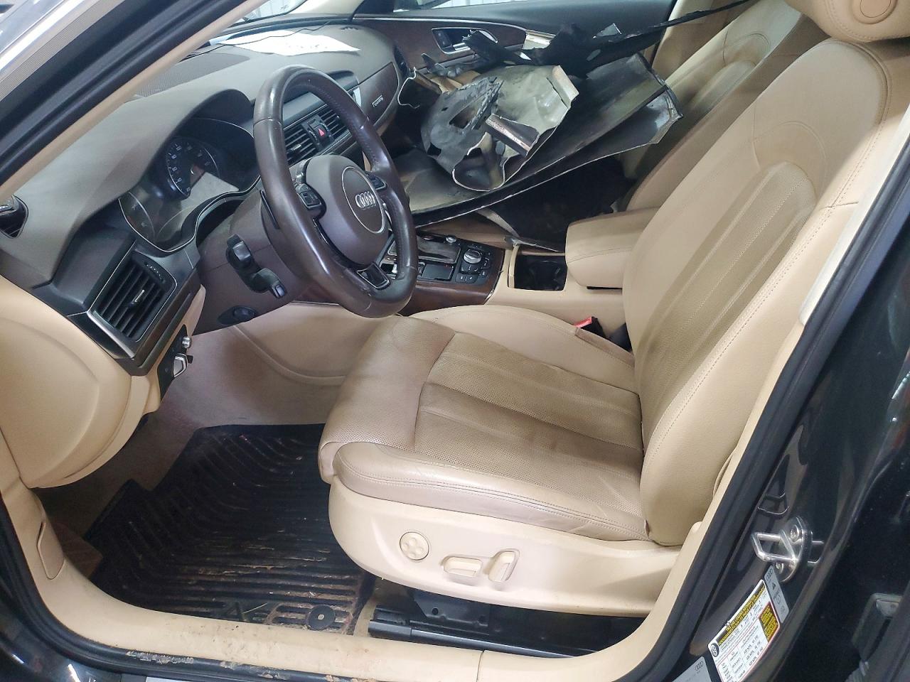 2015 Audi A6 Prestige Charcoal vin: WAUHGAFC7FN027047