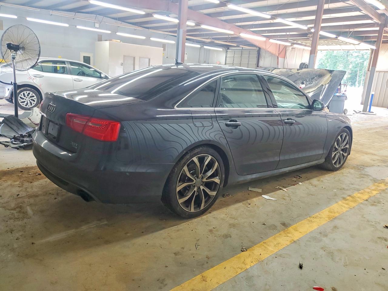 2015 Audi A6 Prestige Charcoal vin: WAUHGAFC7FN027047
