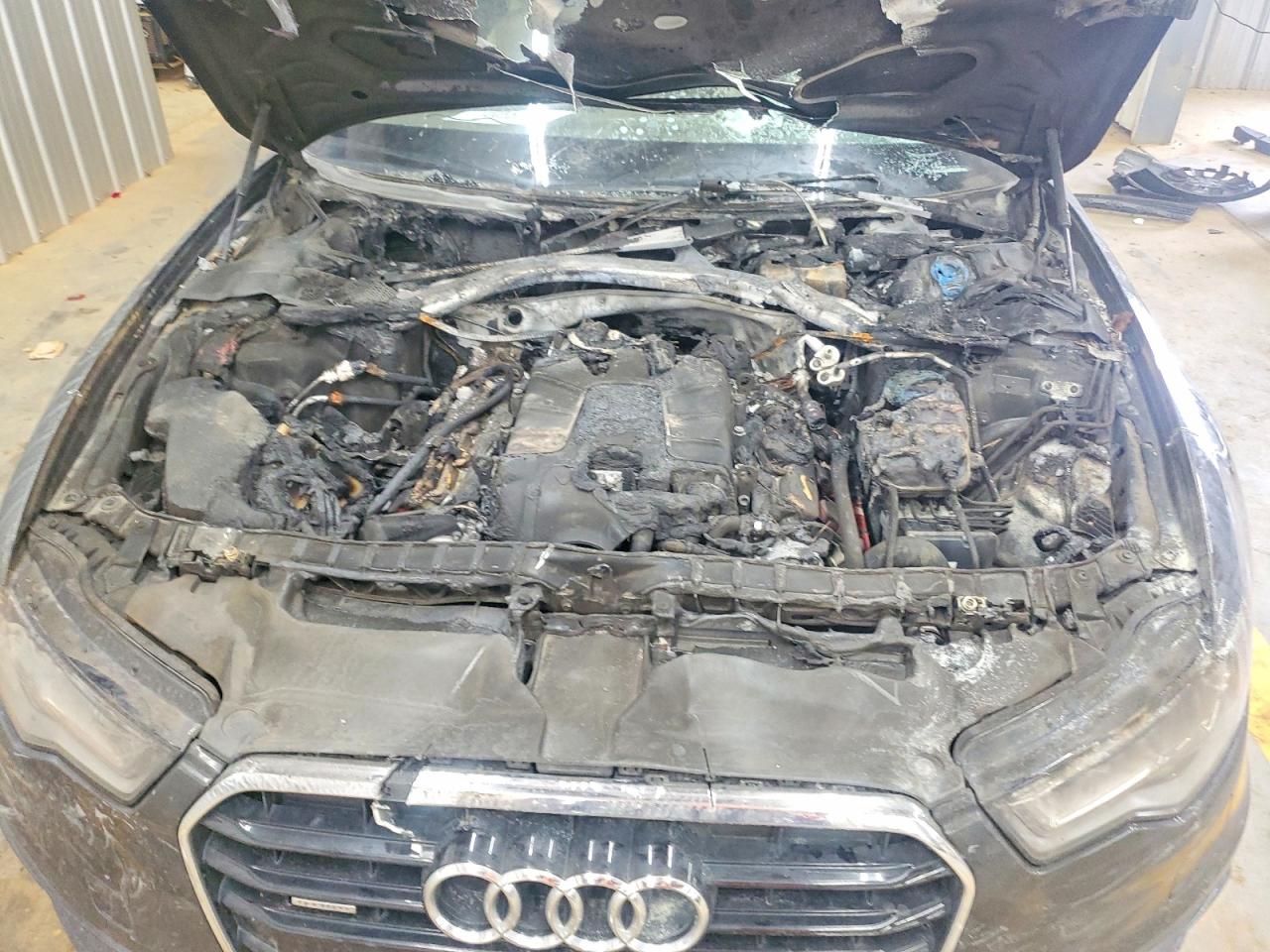 2015 Audi A6 Prestige Charcoal vin: WAUHGAFC7FN027047