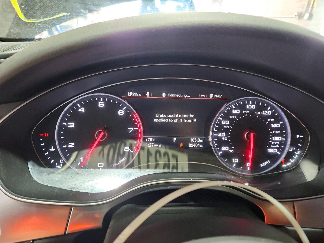 2015 Audi A6 Prestige Black vin: WAUHGAFC7FN030966