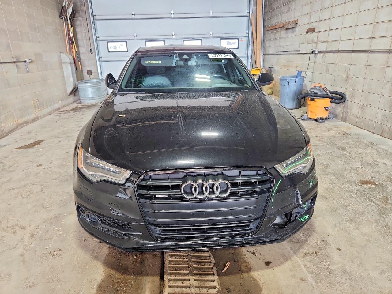 2015 Audi A6 Prestige Black vin: WAUHGAFC7FN030966