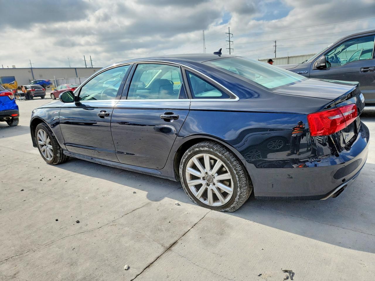 2012 Audi A6 Prestige Blue vin: WAUHGAFC8CN077970