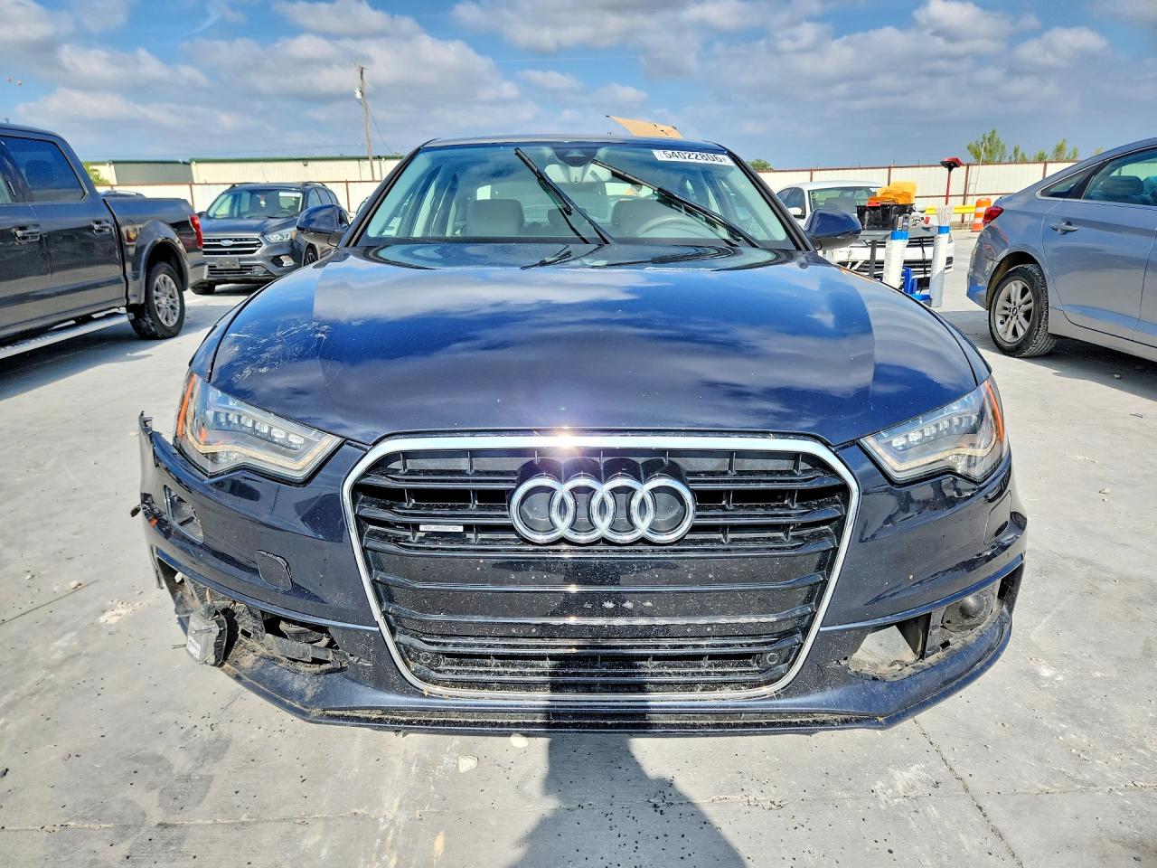 2012 Audi A6 Prestige Blue vin: WAUHGAFC8CN077970