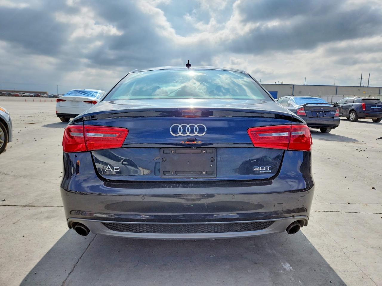 2012 Audi A6 Prestige Blue vin: WAUHGAFC8CN077970