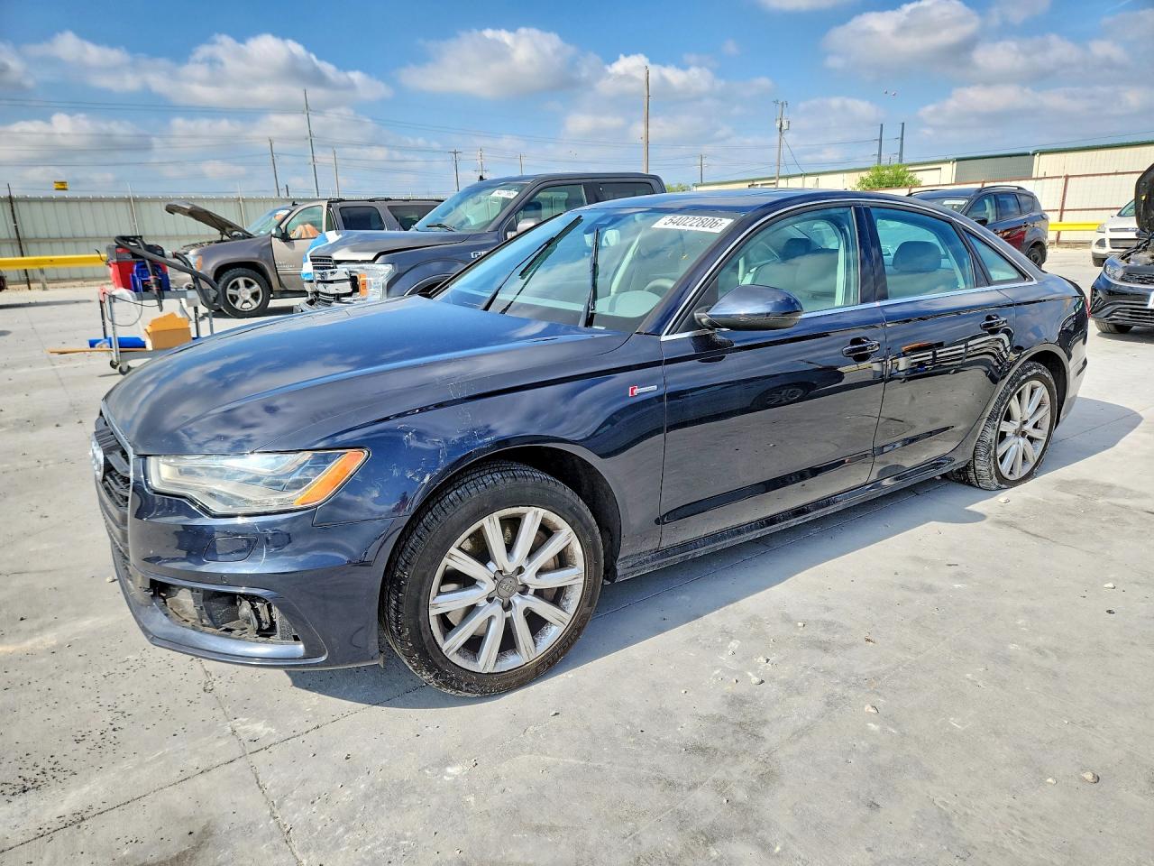 2012 Audi A6 Prestige Blue vin: WAUHGAFC8CN077970