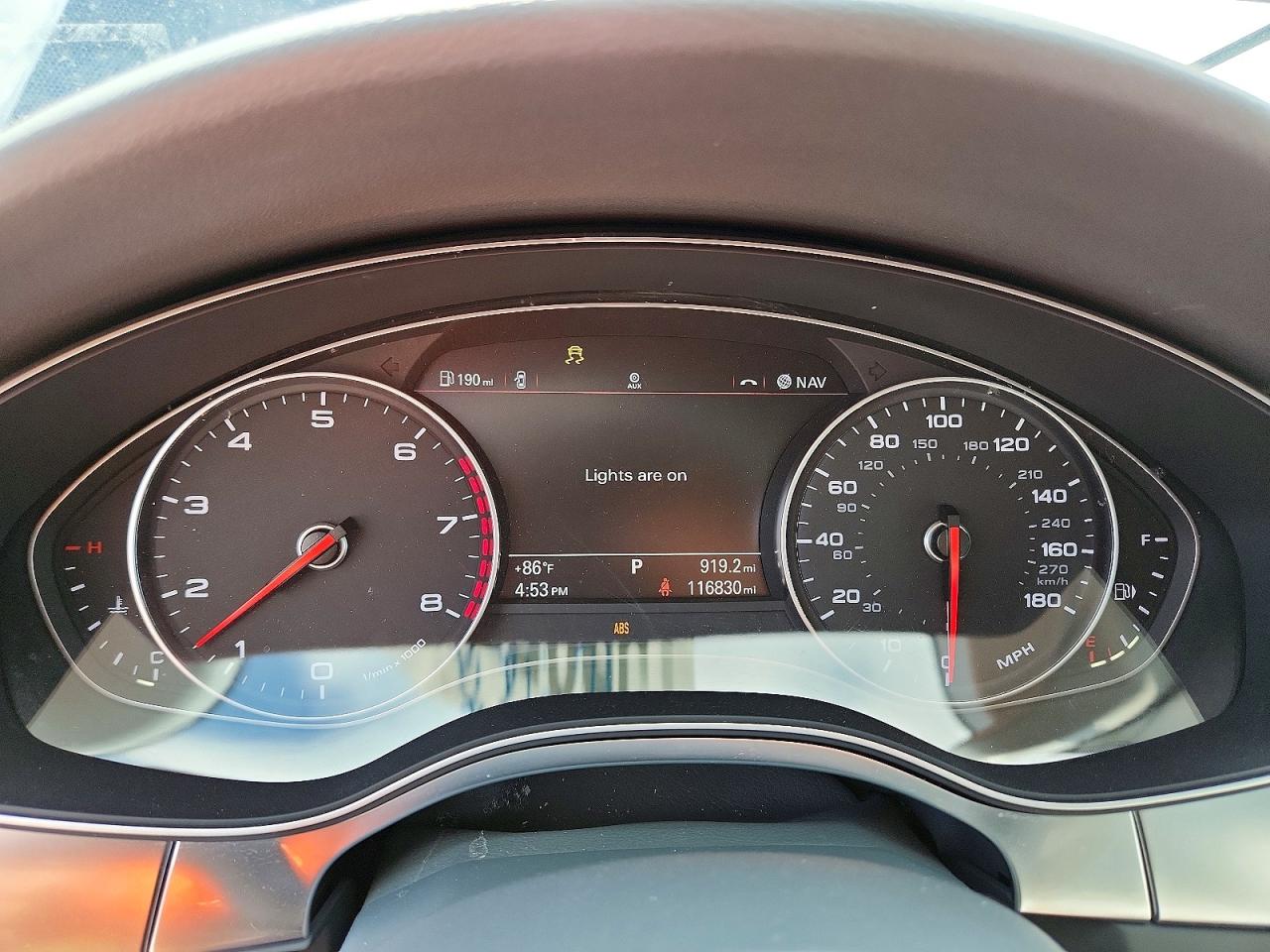 2012 Audi A6 Prestige Blue vin: WAUHGAFC8CN077970