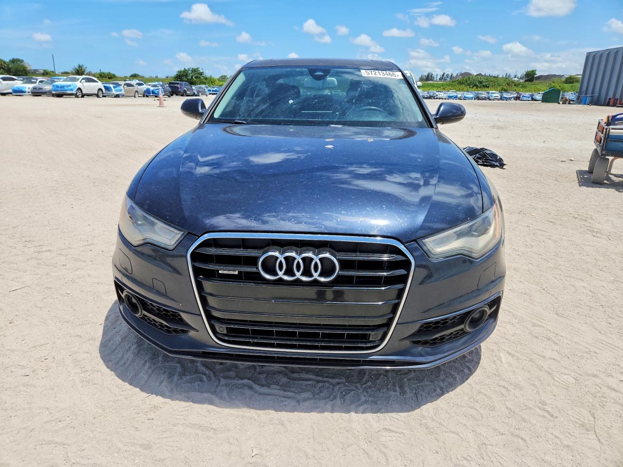 2012 Audi A6 Prestige Black vin: WAUHGAFC8CN145006