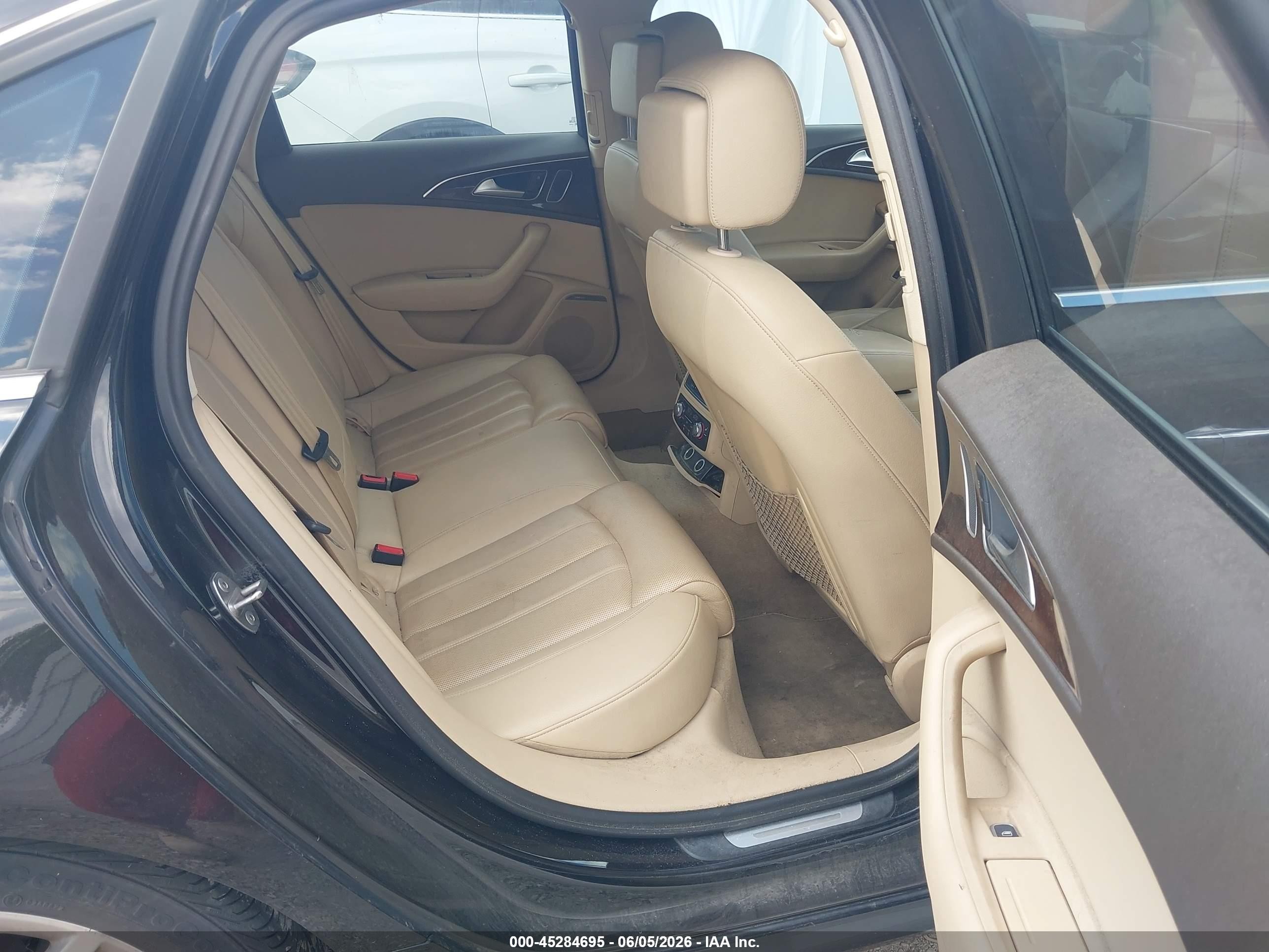 2012 Audi A6 3.0 Premium Black vin: WAUHGAFC8CN155776