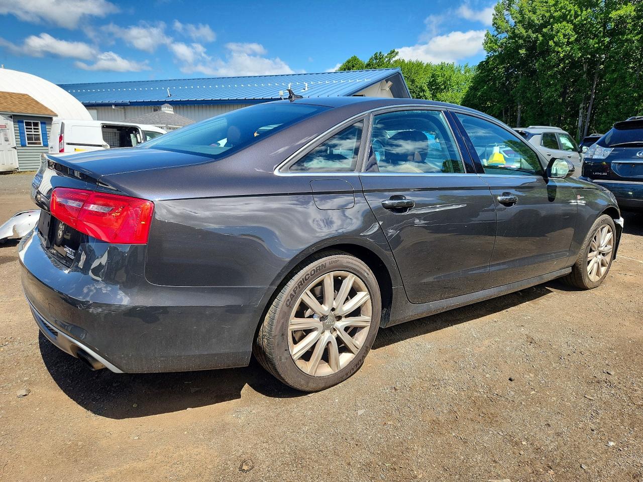 2015 Audi A6 Prestige Gray vin: WAUHGAFC8FN009799