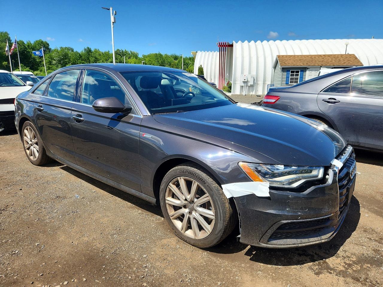 2015 Audi A6 Prestige Gray vin: WAUHGAFC8FN009799