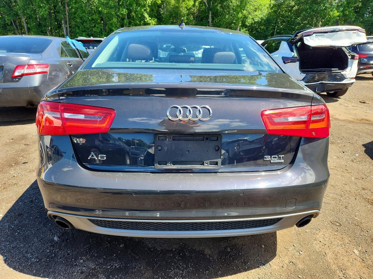 2015 Audi A6 Prestige Gray vin: WAUHGAFC8FN009799