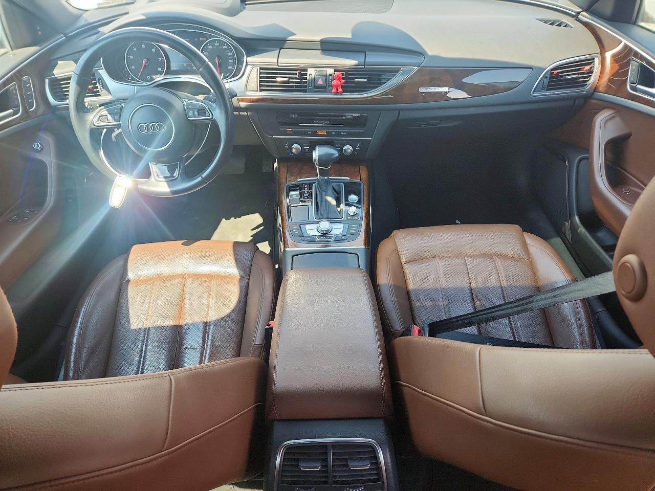 2015 Audi A6 Prestige White vin: WAUHGAFC8FN022701