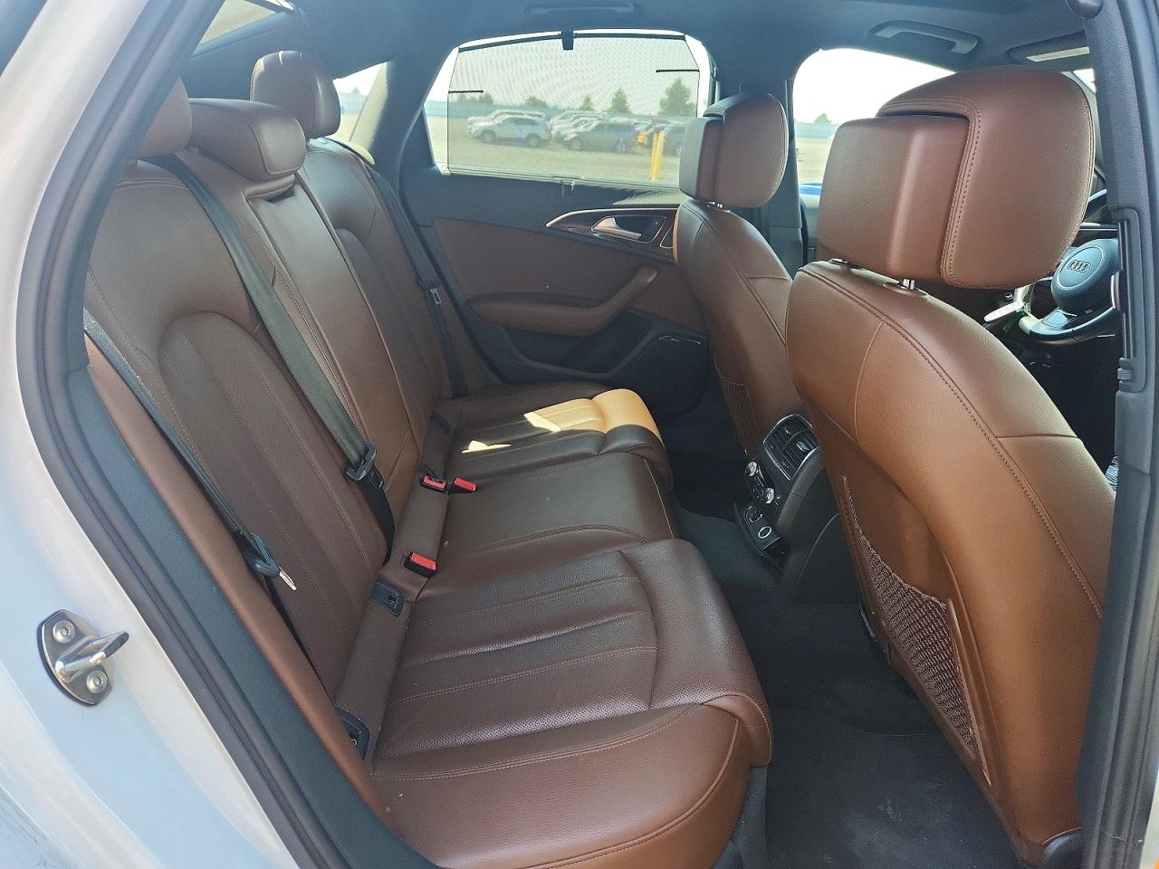 2015 Audi A6 Prestige White vin: WAUHGAFC8FN022701