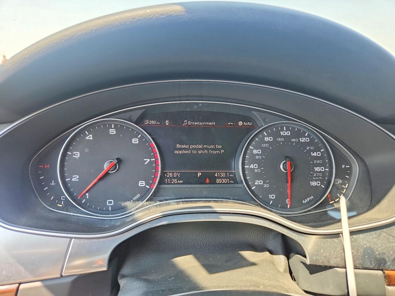 2015 Audi A6 Prestige White vin: WAUHGAFC8FN022701