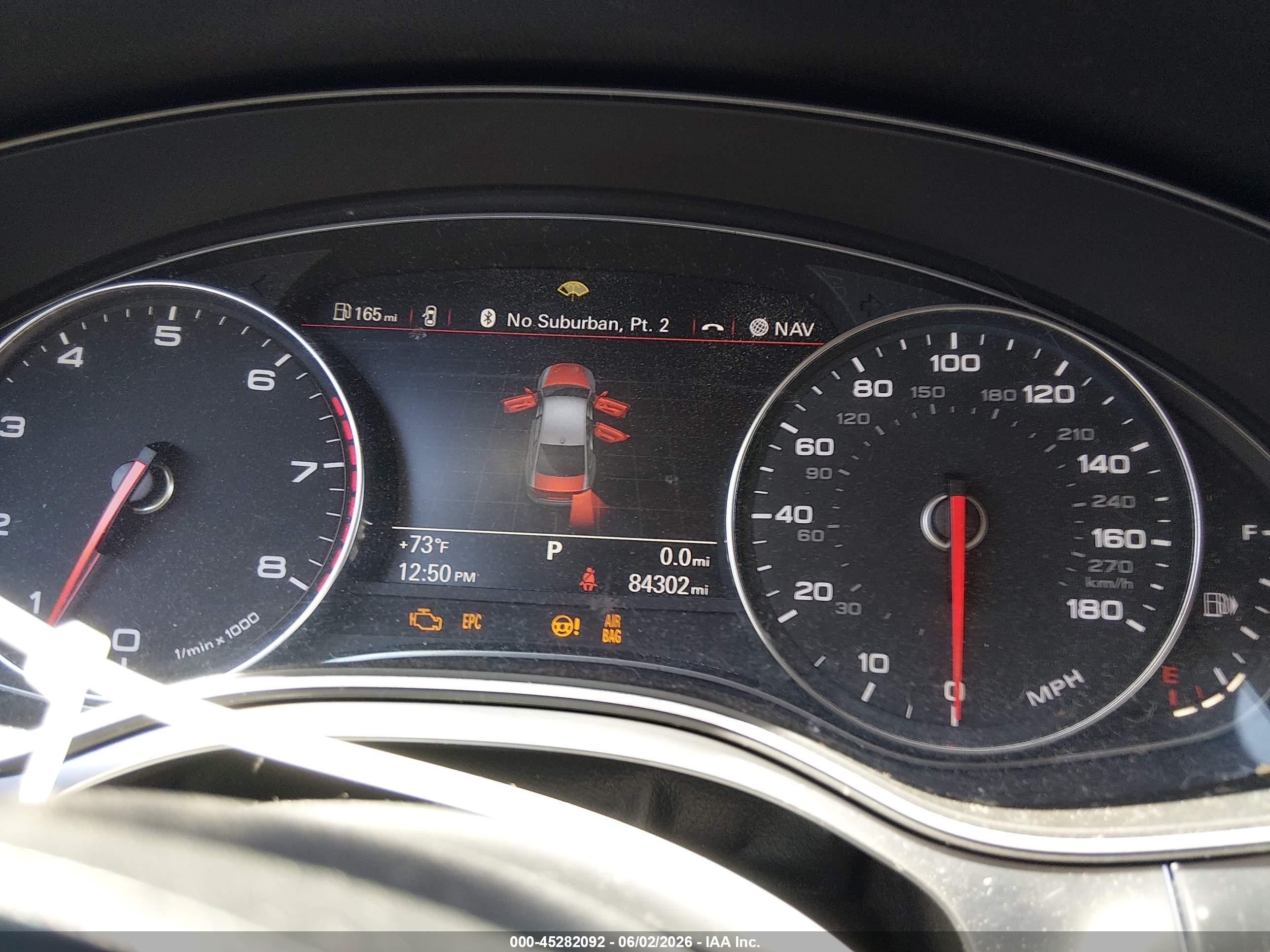 2012 Audi A6 3.0 Premium Black vin: WAUHGAFC9CN051202