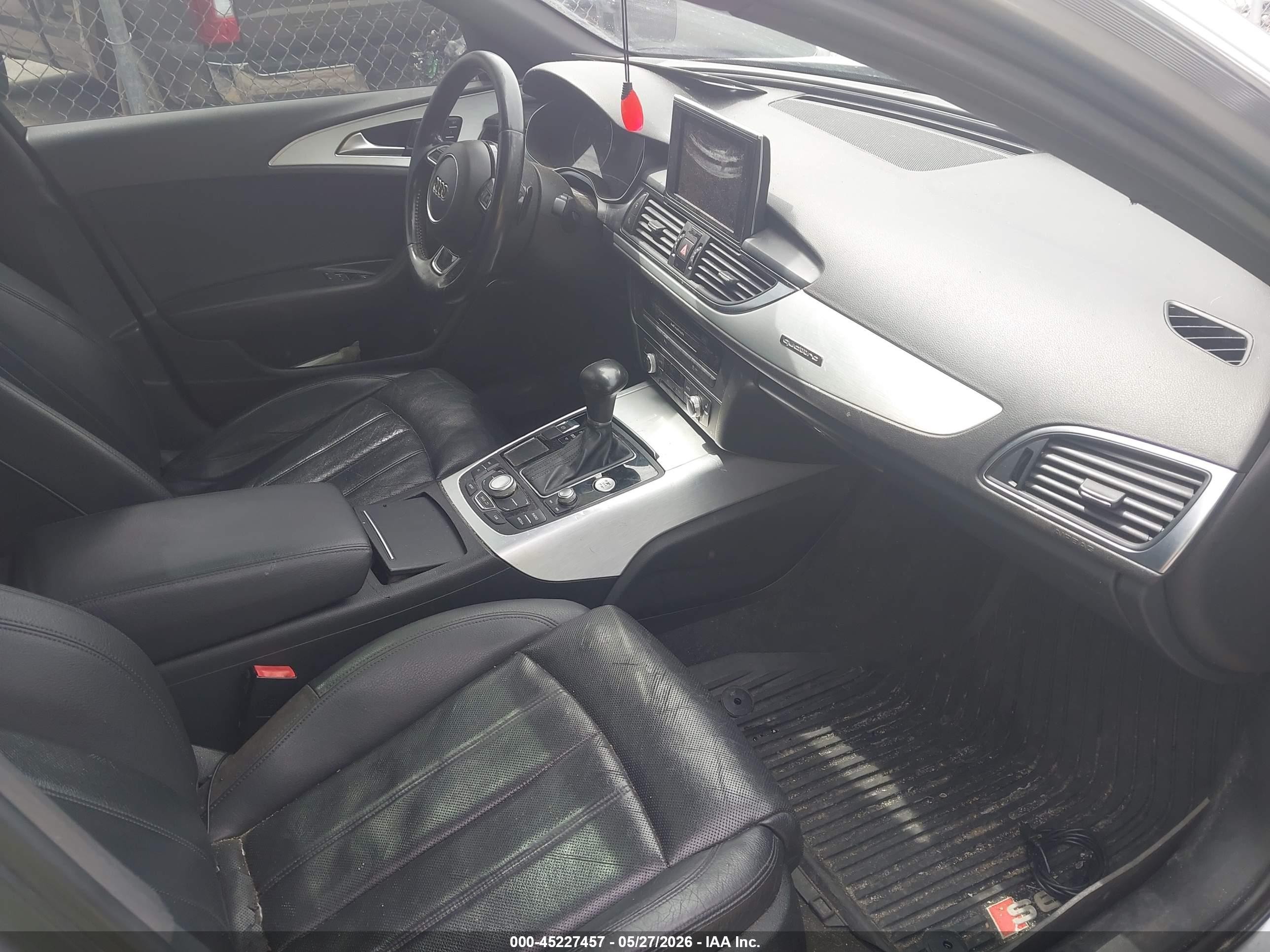 2012 Audi A6 3.0 Premium Silver vin: WAUHGAFC9CN143586