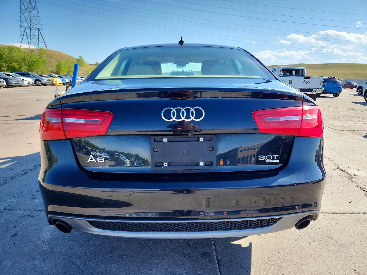 2013 Audi A6 Prestige Black vin: WAUHGAFC9DN019559