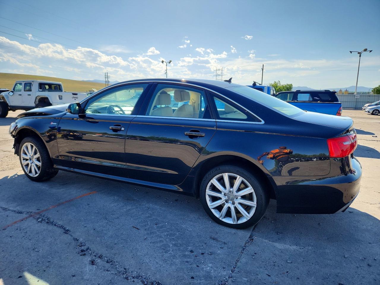2013 Audi A6 Prestige Black vin: WAUHGAFC9DN019559