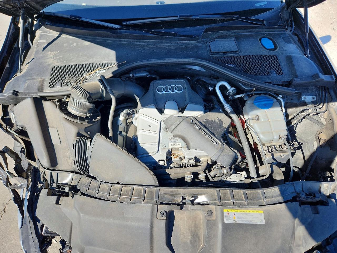 2013 Audi A6 Prestige Black vin: WAUHGAFC9DN019559