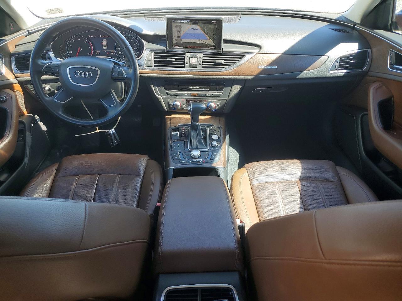 2013 Audi A6 Prestige Brown vin: WAUHGAFC9DN033252