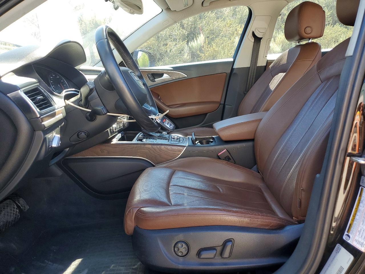2013 Audi A6 Prestige Brown vin: WAUHGAFC9DN033252