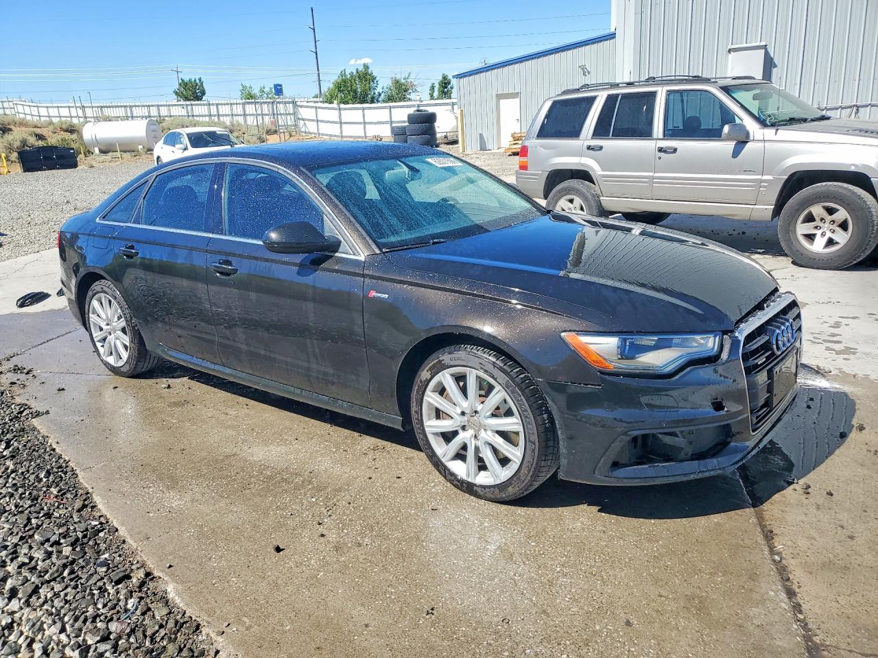 2013 Audi A6 Prestige Brown vin: WAUHGAFC9DN033252