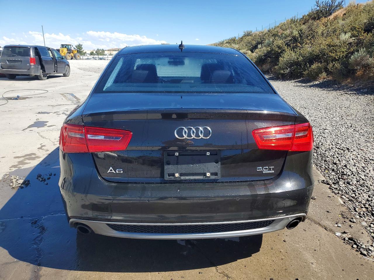 2013 Audi A6 Prestige Brown vin: WAUHGAFC9DN033252