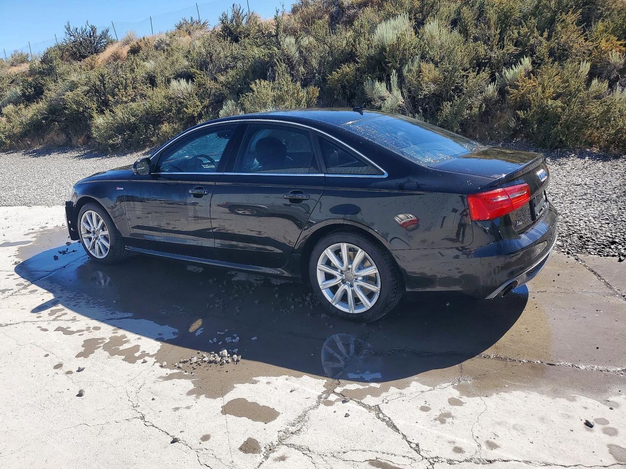 2013 Audi A6 Prestige Brown vin: WAUHGAFC9DN033252