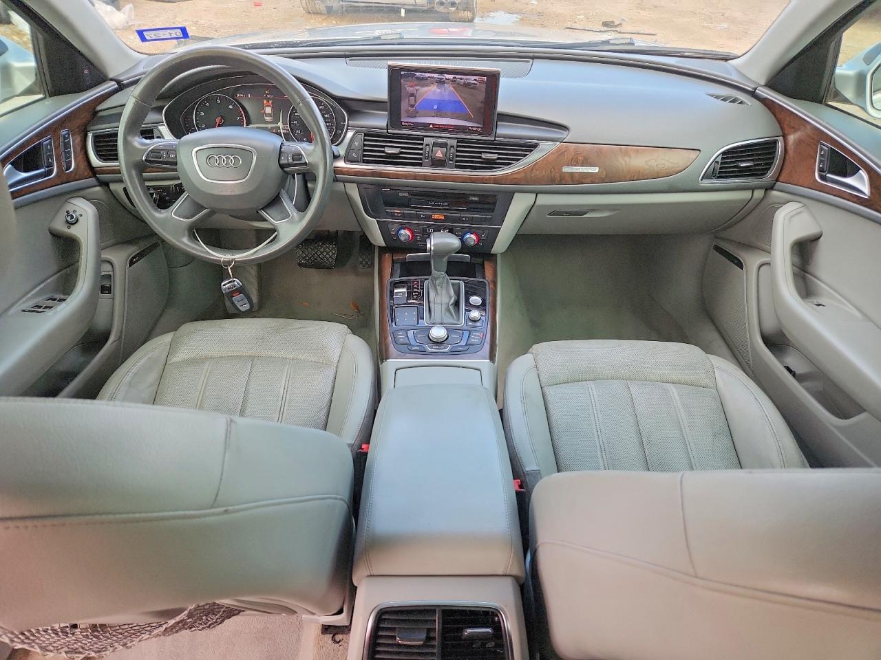 2013 Audi A6 Prestige Silver vin: WAUHGAFC9DN083245