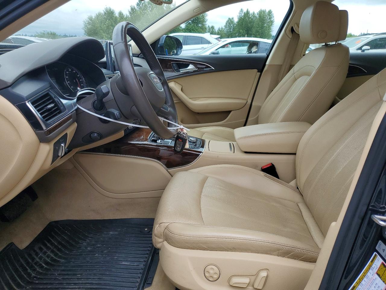 2013 Audi A6 Prestige Blue vin: WAUHGAFC9DN151141