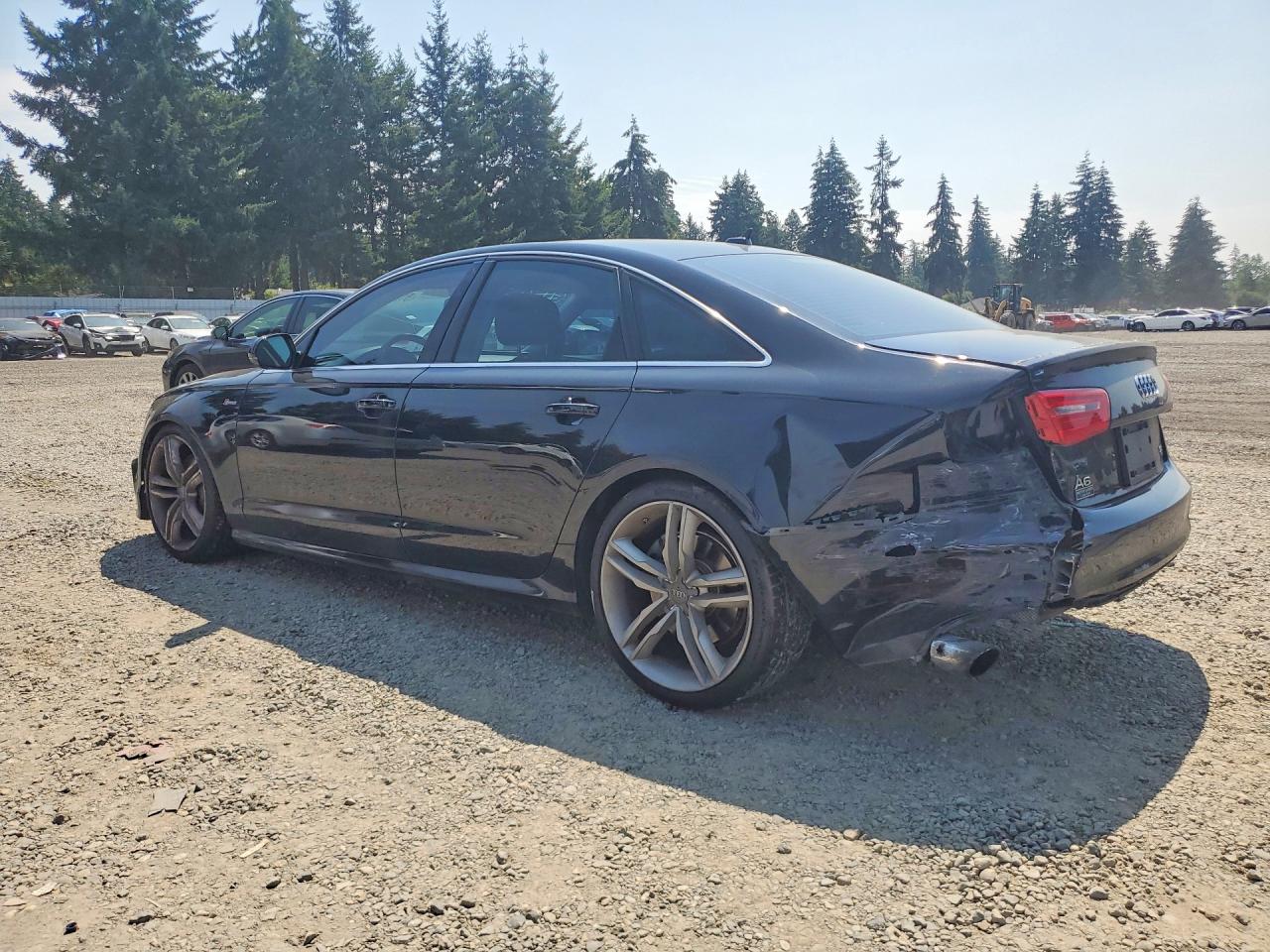 2014 Audi A6 Prestige Black vin: WAUHGAFC9EN085708