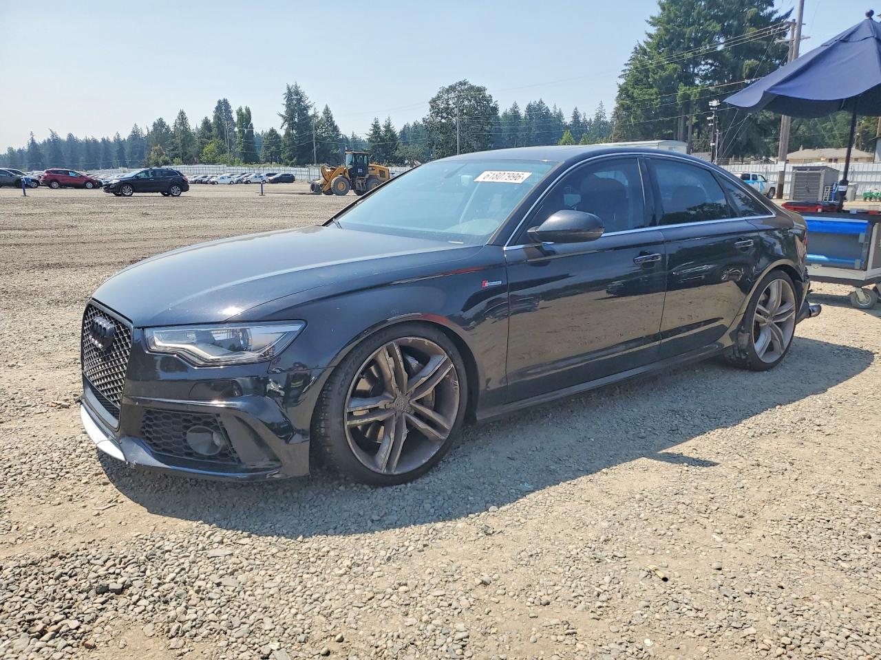 2014 Audi A6 Prestige Black vin: WAUHGAFC9EN085708
