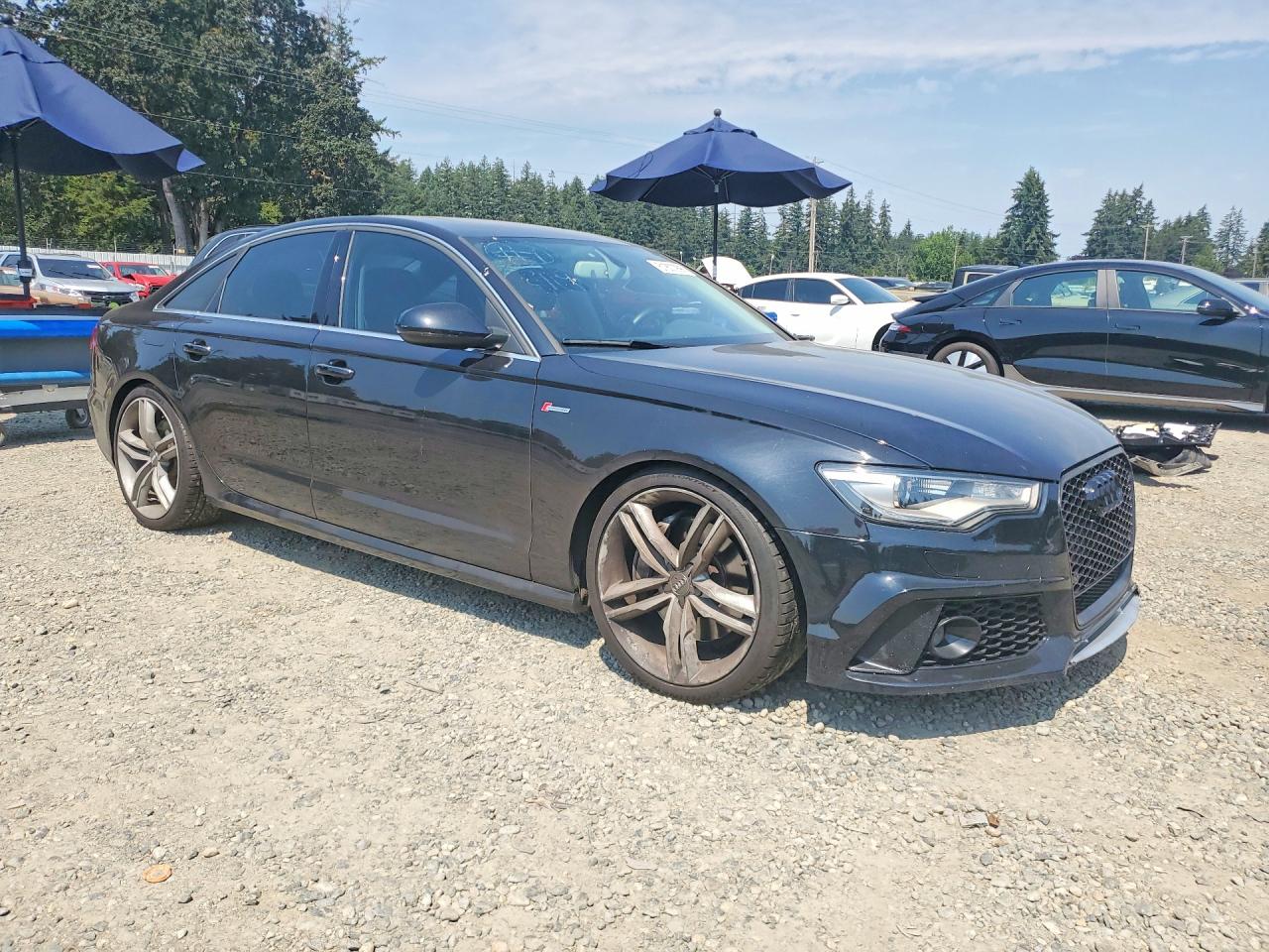 2014 Audi A6 Prestige Black vin: WAUHGAFC9EN085708