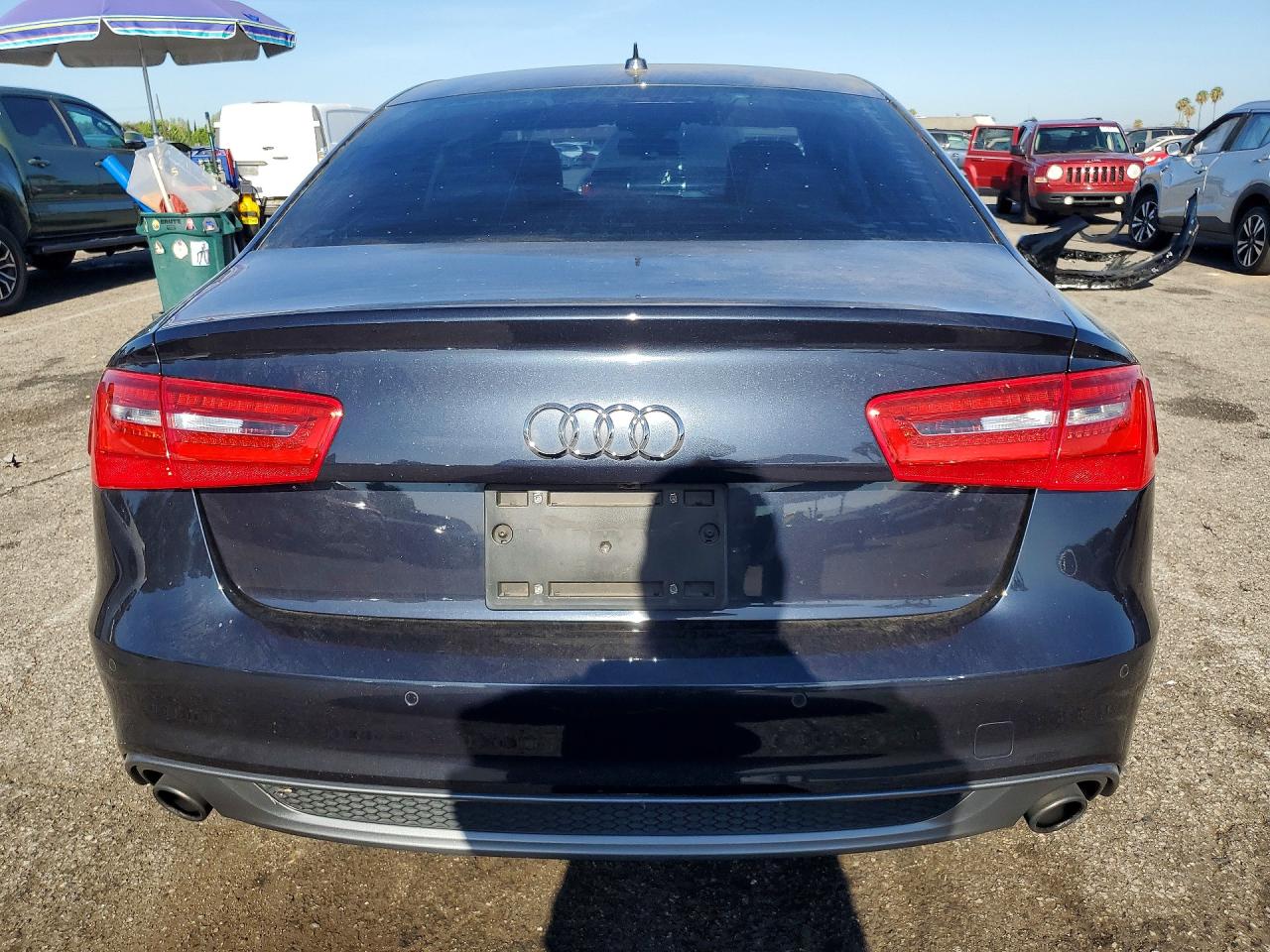 2015 Audi A6 Prestige Gray vin: WAUHGAFC9FN027115