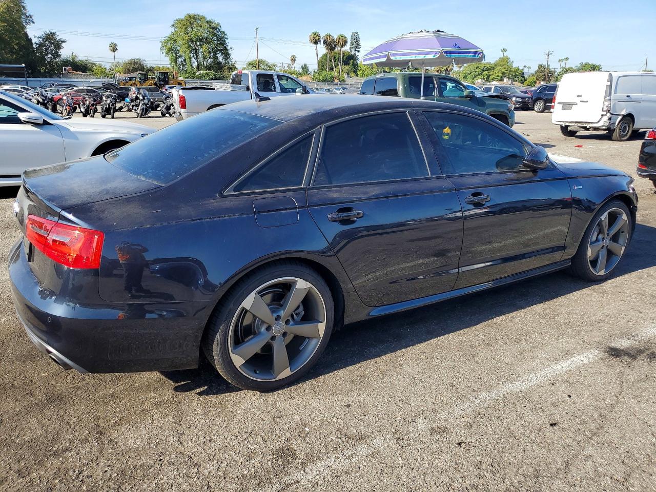 2015 Audi A6 Prestige Gray vin: WAUHGAFC9FN027115