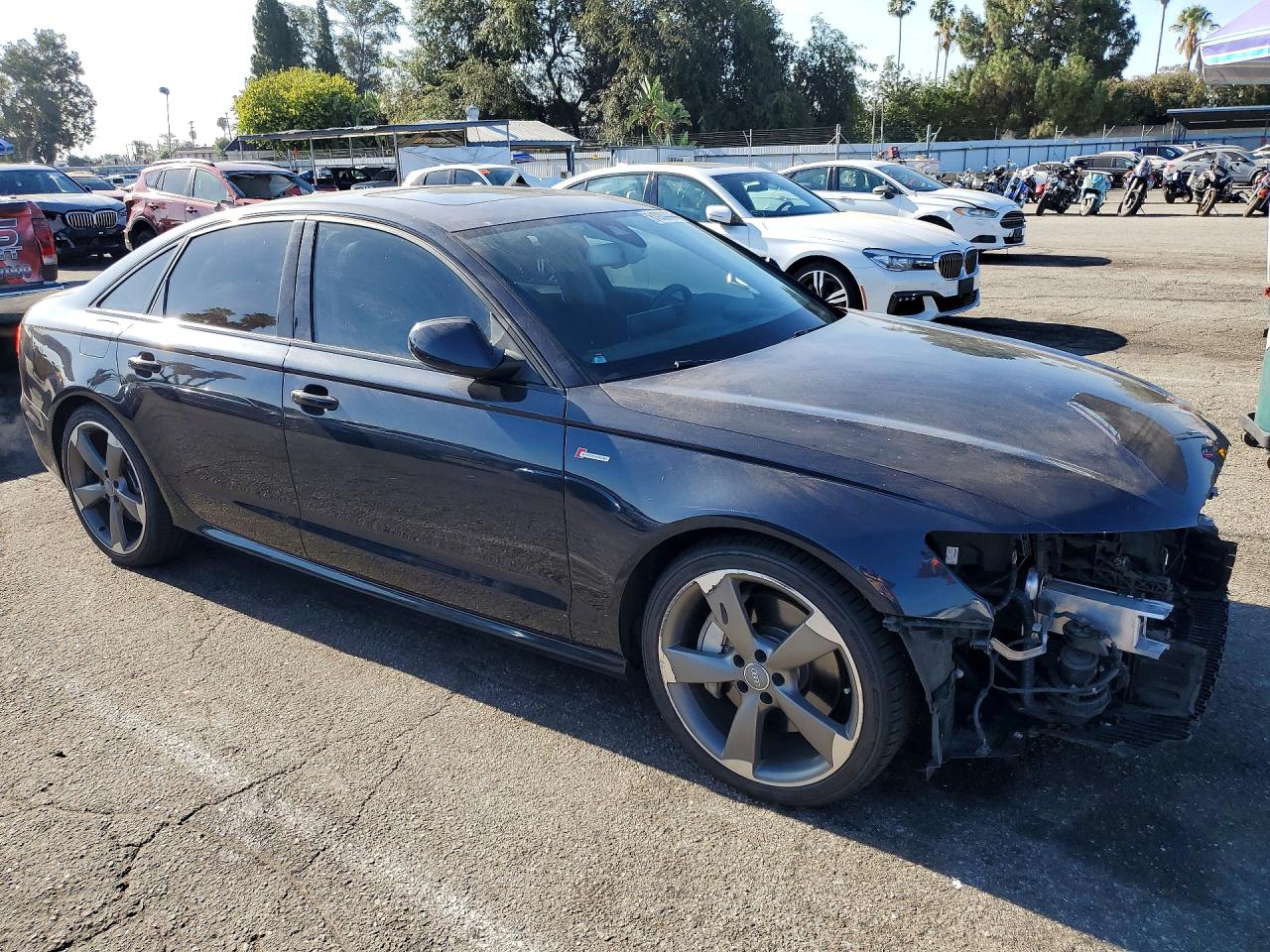 2015 Audi A6 Prestige Gray vin: WAUHGAFC9FN027115