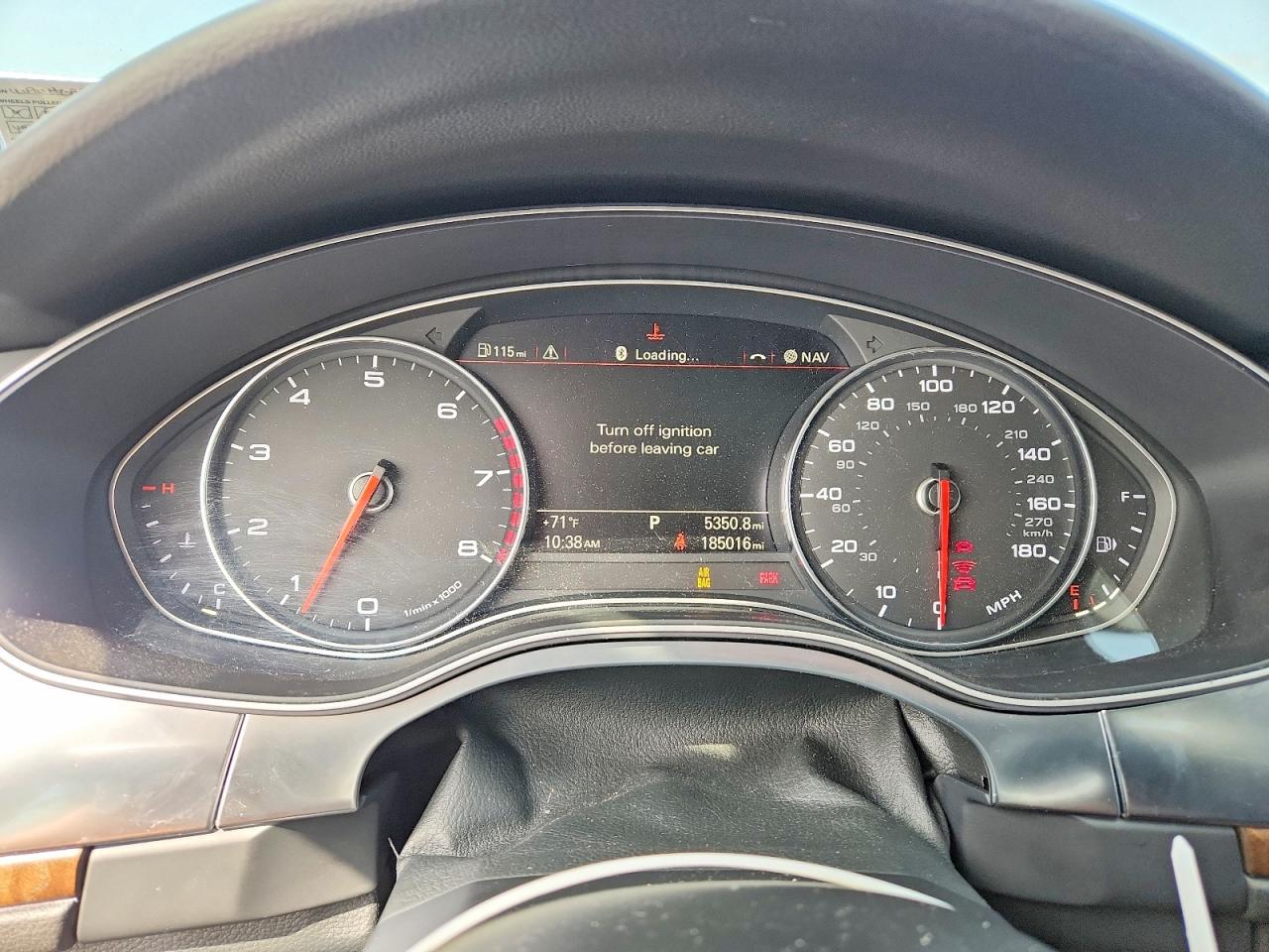 2013 Audi A6 Prestige Silver vin: WAUHGAFCXDN045975