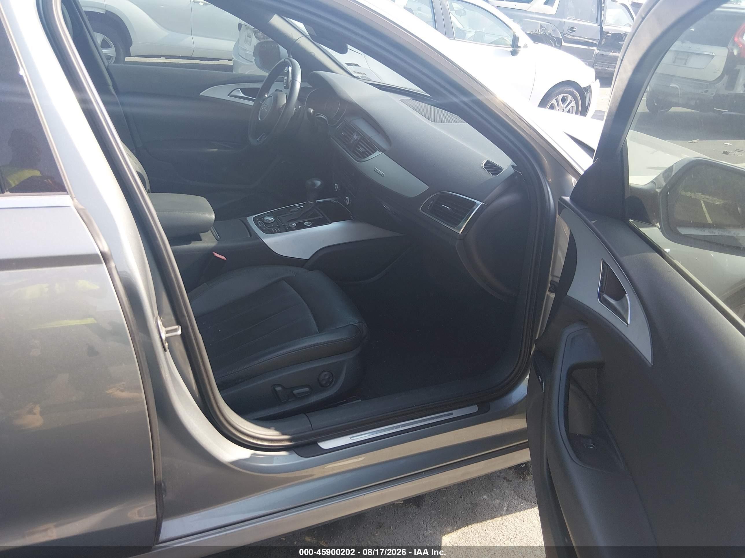 2013 Audi A6 3.0t Premium Серый vin: WAUHGAFCXDN124319
