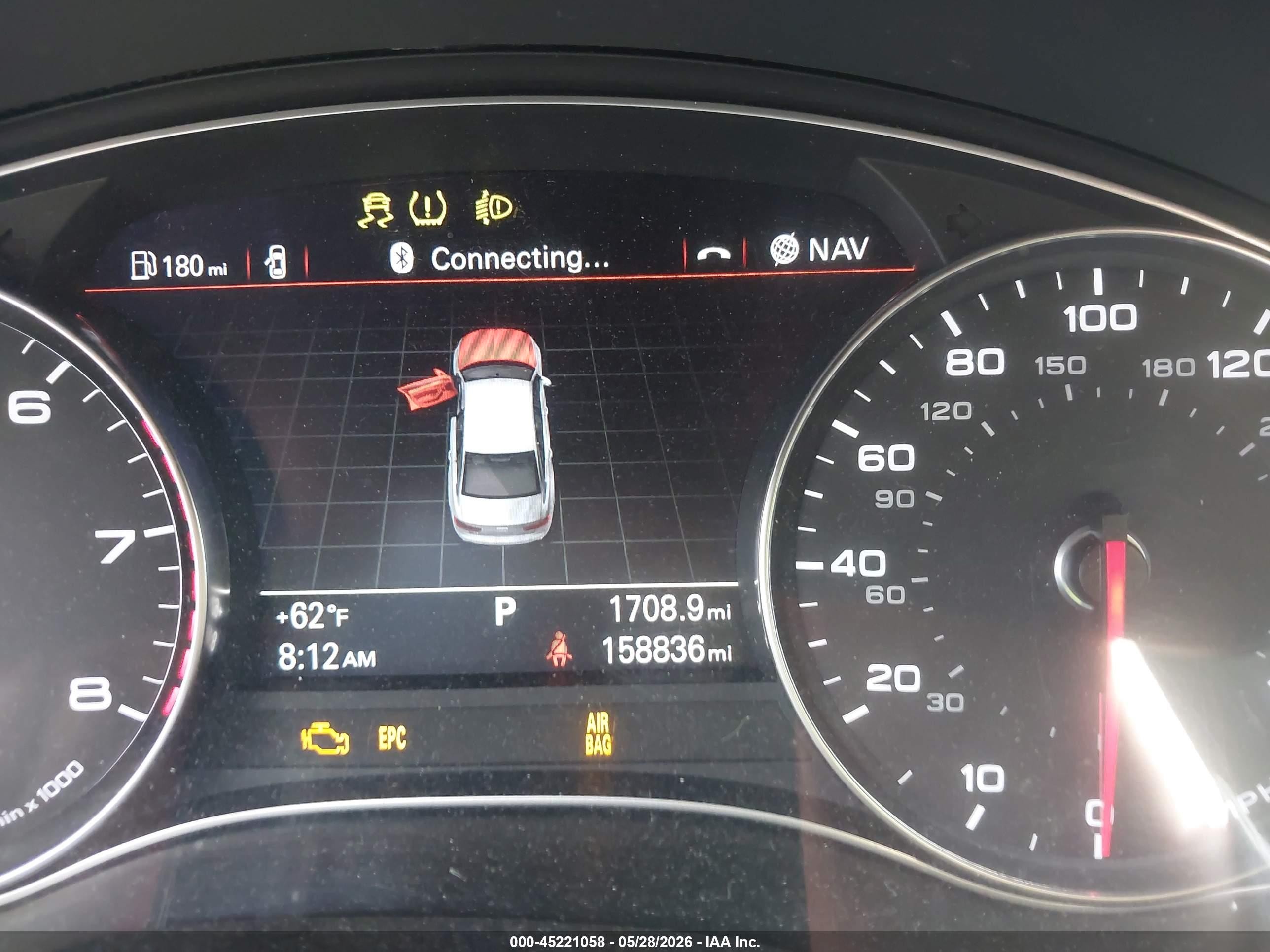 2014 Audi A6 3.0t Premium Plus Black vin: WAUHGAFCXEN047078