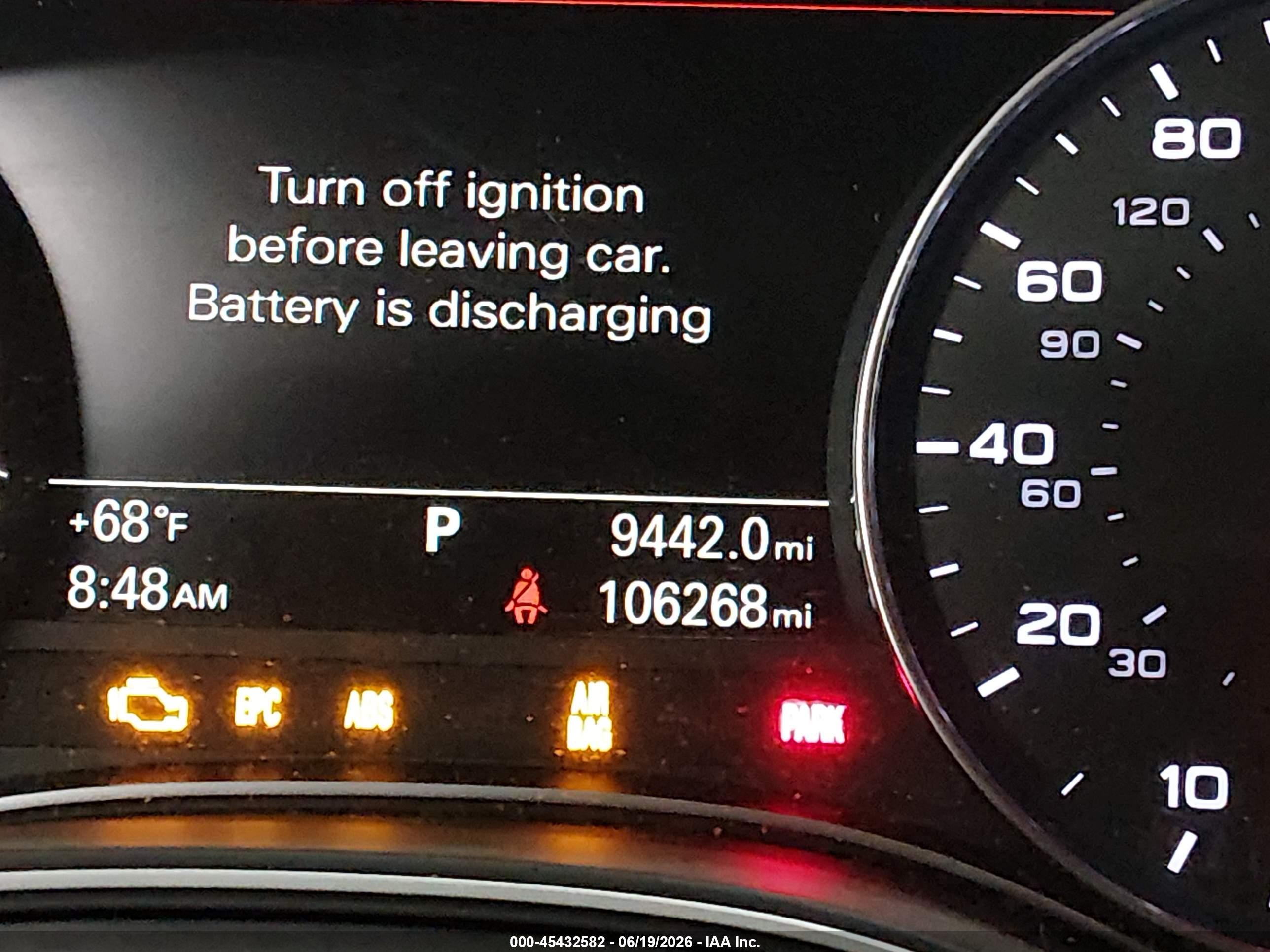 2014 Audi A6 3.0t Premium Plus Gray vin: WAUHGAFCXEN131983