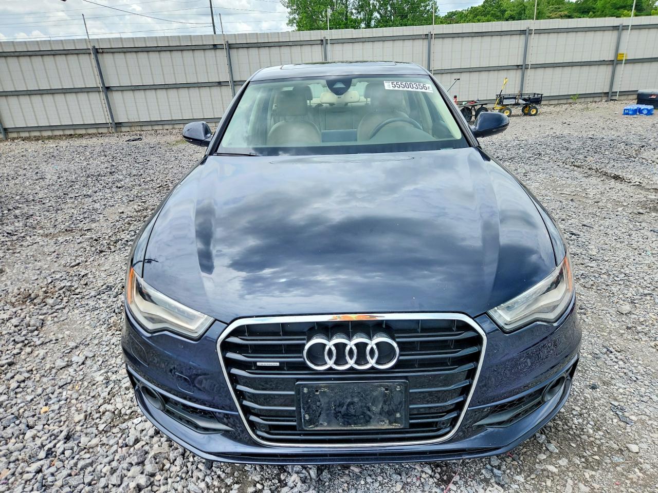 2013 Audi A6 Prestige Blue vin: WAUHGBFC2DN038735
