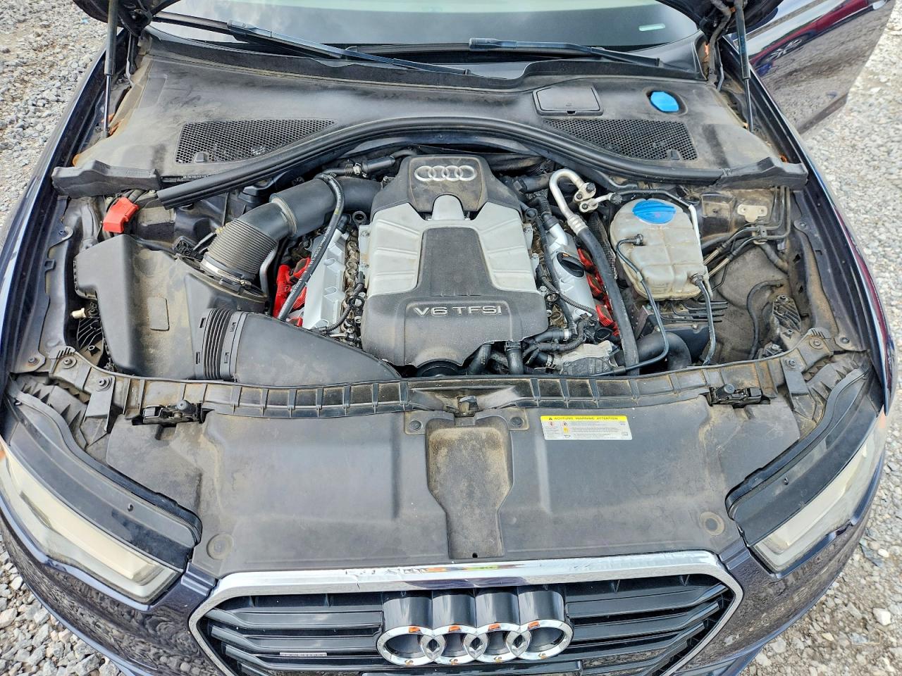 2013 Audi A6 Prestige Blue vin: WAUHGBFC2DN038735