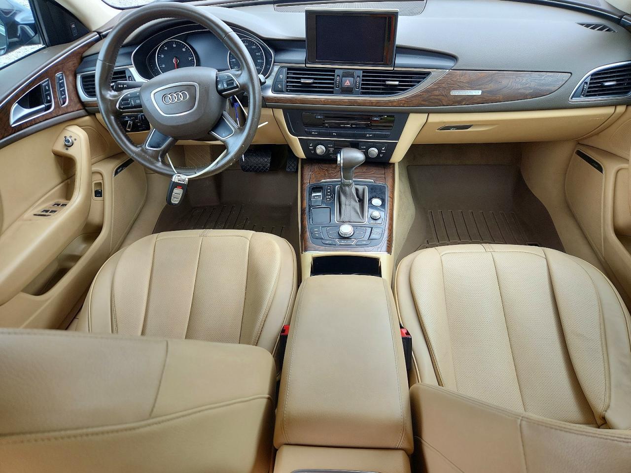 2013 Audi A6 Prestige Blue vin: WAUHGBFC2DN038735