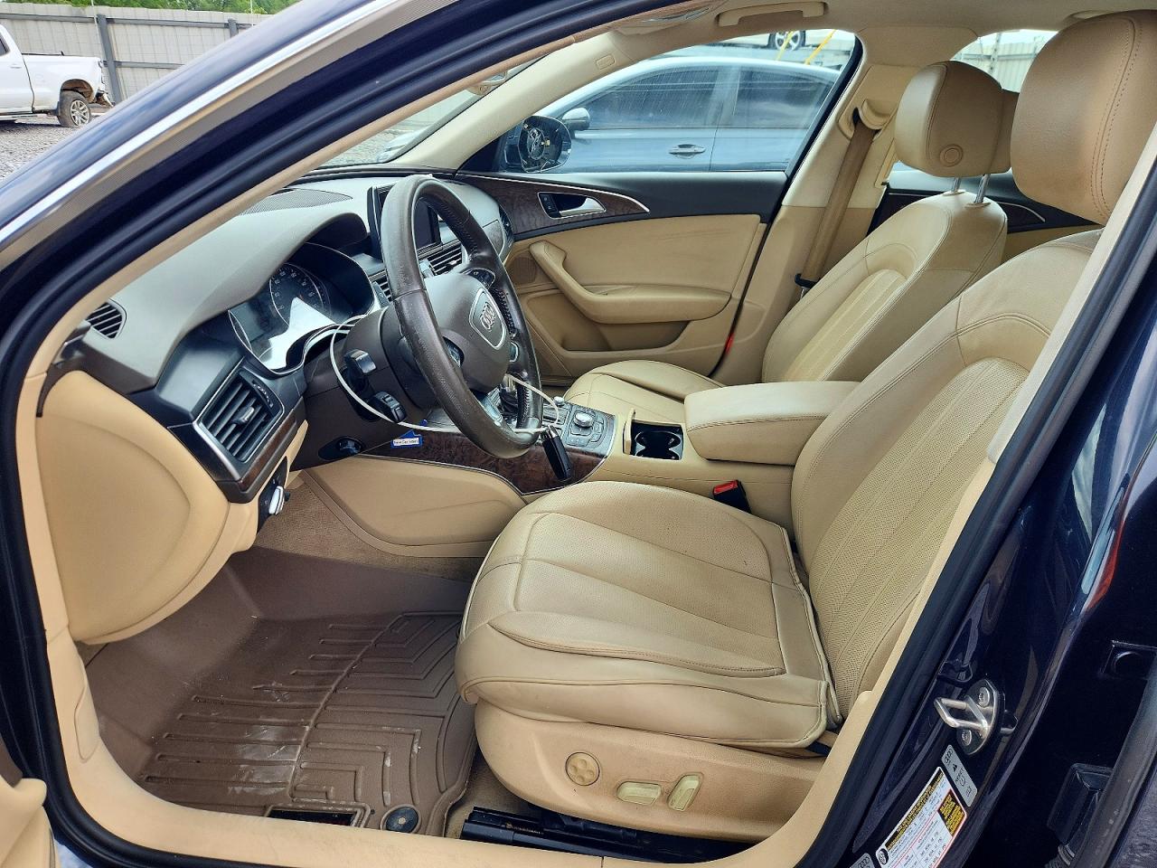 2013 Audi A6 Prestige Blue vin: WAUHGBFC2DN038735
