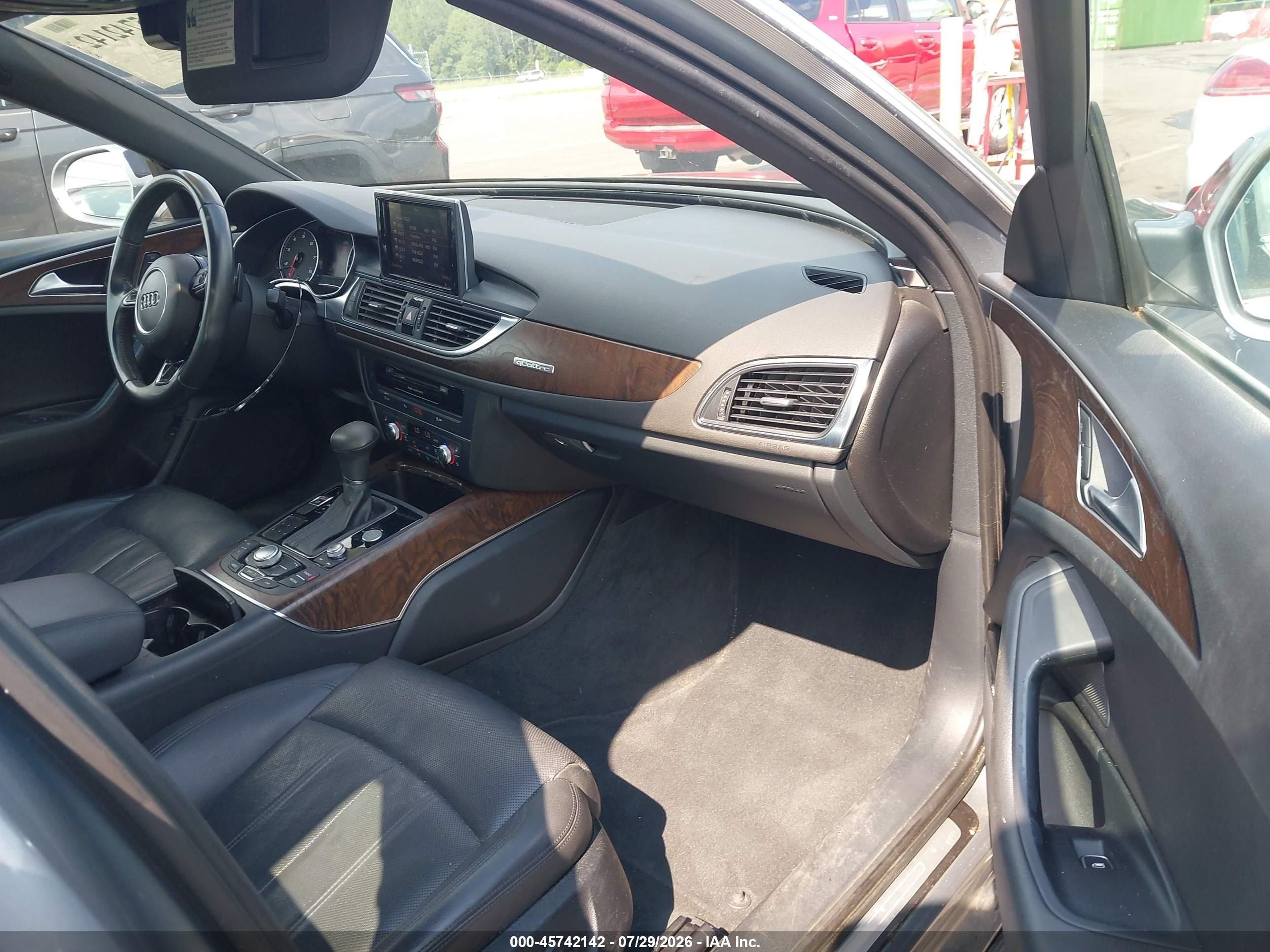 2014 Audi A6 3.0t Premium Plus Silver vin: WAUHGBFC6EN014732